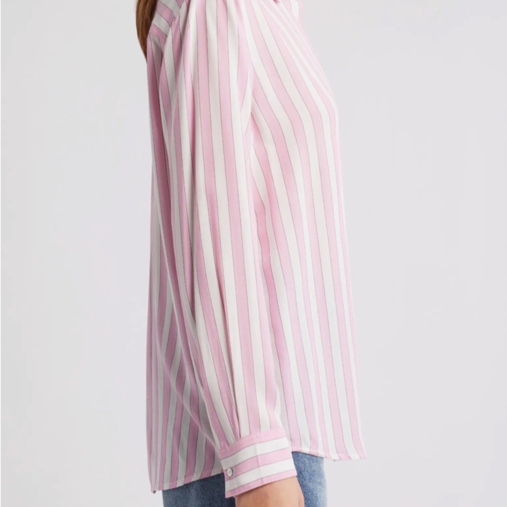 Rails Wren Stripe Button-Up Shirt - image 4